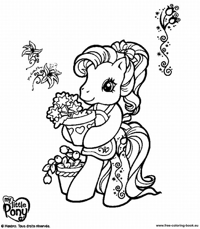 my little pony g3 coloring pages