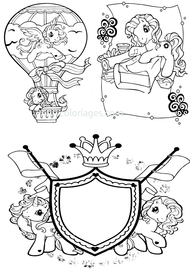 Coloring page: My Little Pony (Cartoons) #42147 - Free Printable Coloring Pages