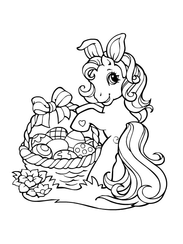 Coloring page: My Little Pony (Cartoons) #42150 - Free Printable Coloring Pages