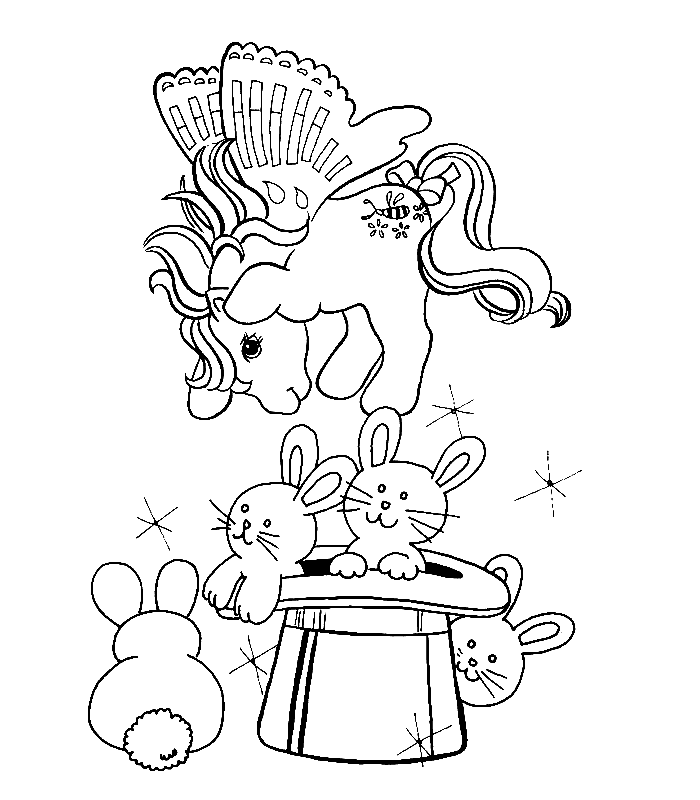 Coloring page: My Little Pony (Cartoons) #42168 - Free Printable Coloring Pages