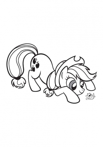 Coloring page: My Little Pony (Cartoons) #42177 - Free Printable Coloring Pages