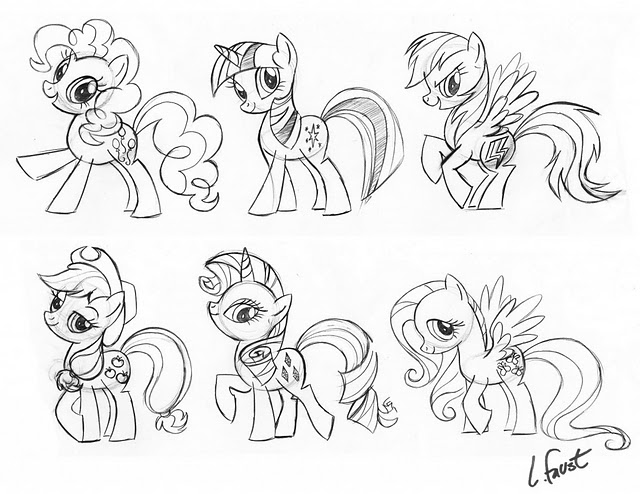 Coloring page: My Little Pony (Cartoons) #42178 - Free Printable Coloring Pages