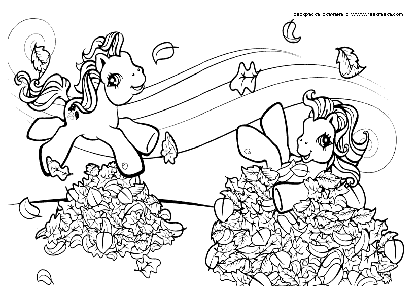 Coloring page: My Little Pony (Cartoons) #42187 - Free Printable Coloring Pages