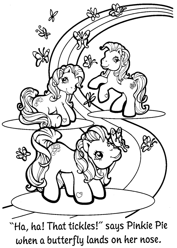 Coloring page: My Little Pony (Cartoons) #42211 - Free Printable Coloring Pages