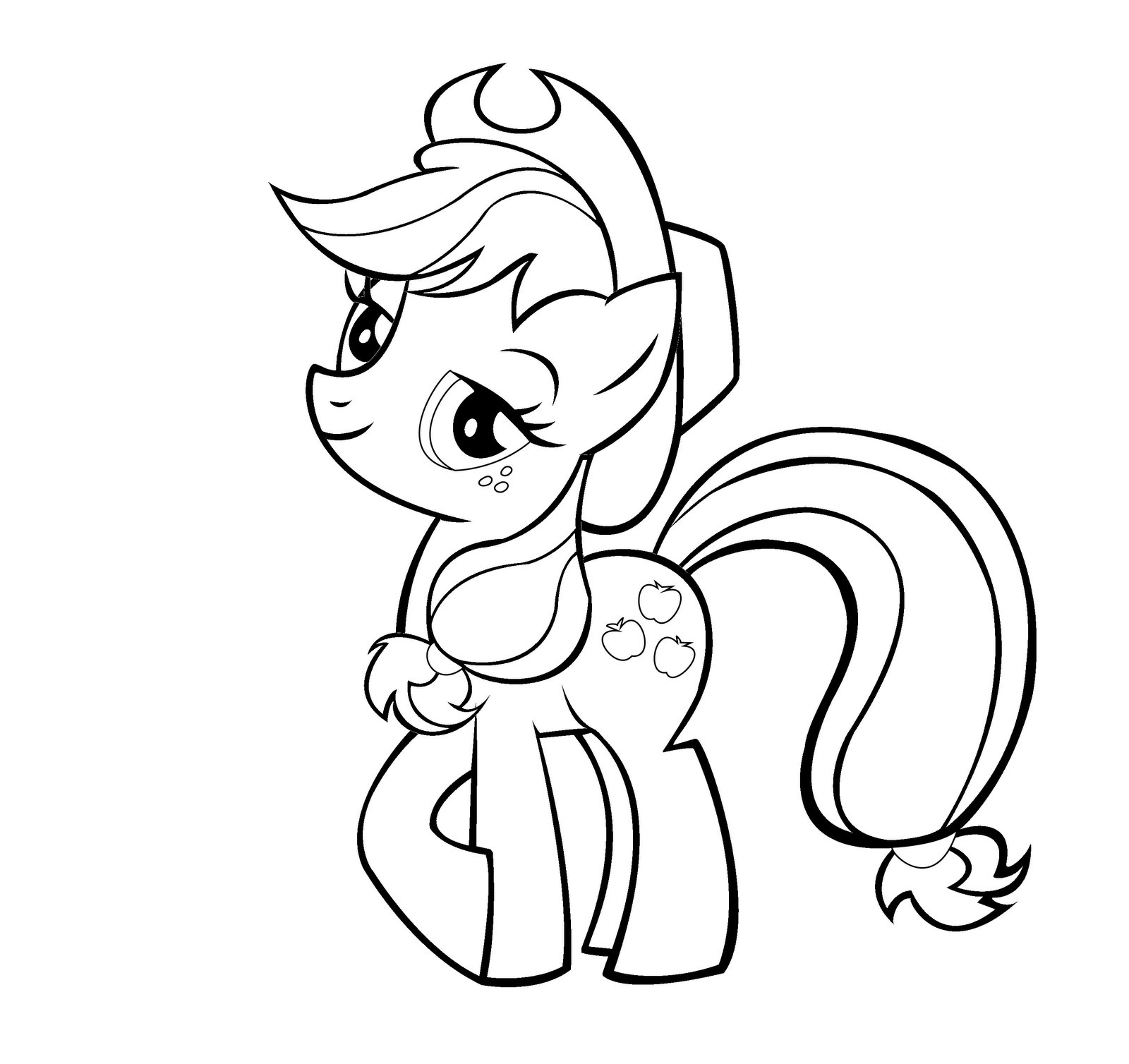 Coloring page: My Little Pony (Cartoons) #42212 - Free Printable Coloring Pages