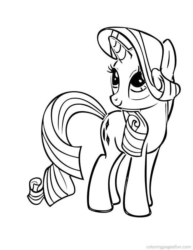 Coloring page: My Little Pony (Cartoons) #42215 - Free Printable Coloring Pages