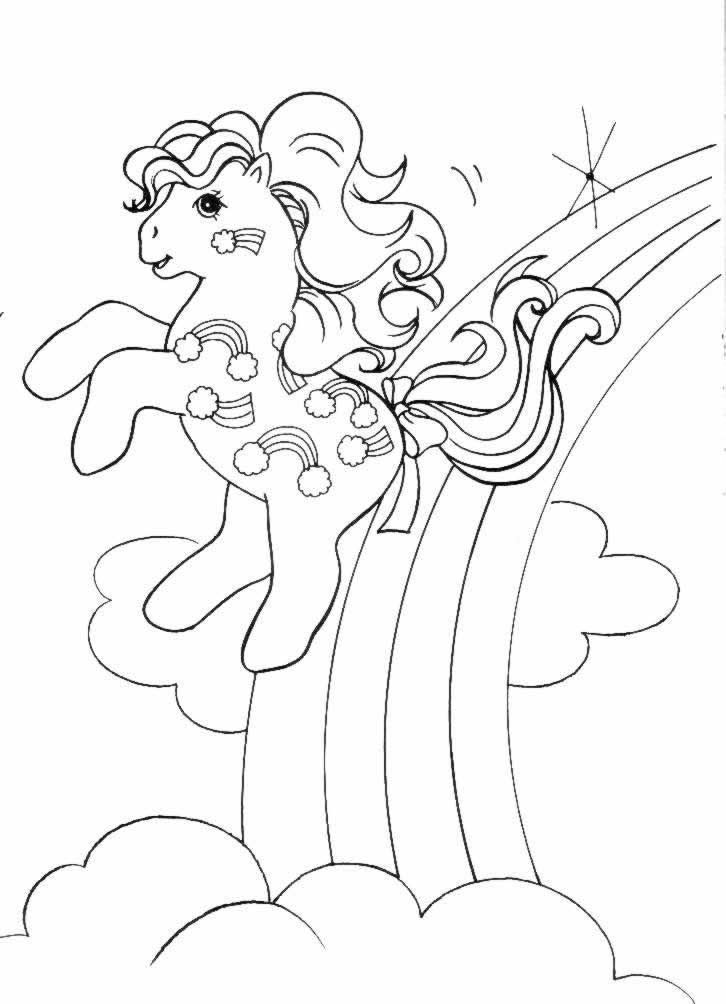 Coloring page: My Little Pony (Cartoons) #42231 - Free Printable Coloring Pages