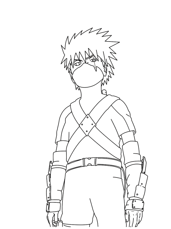 Coloring page: Naruto (Cartoons) #38071 - Free Printable Coloring Pages