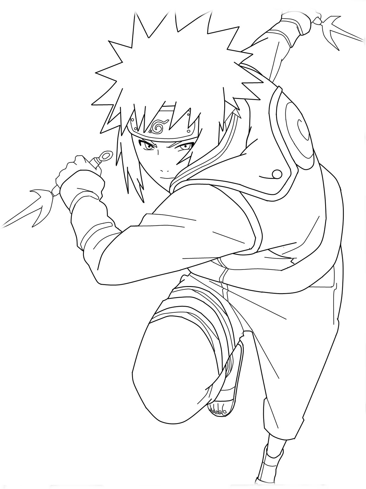 Coloring page: Naruto (Cartoons) #38076 - Free Printable Coloring Pages