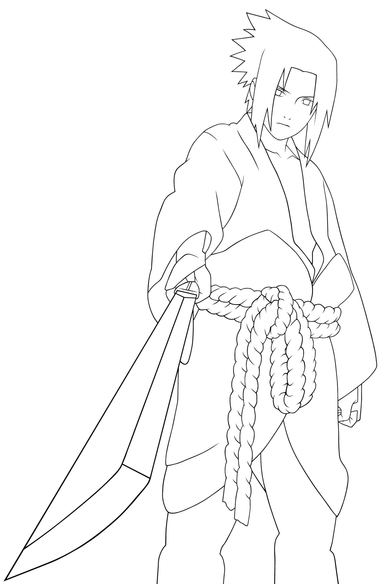 Coloring page: Naruto (Cartoons) #38078 - Free Printable Coloring Pages