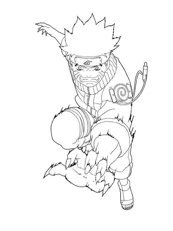 Coloring page: Naruto (Cartoons) #38083 - Free Printable Coloring Pages