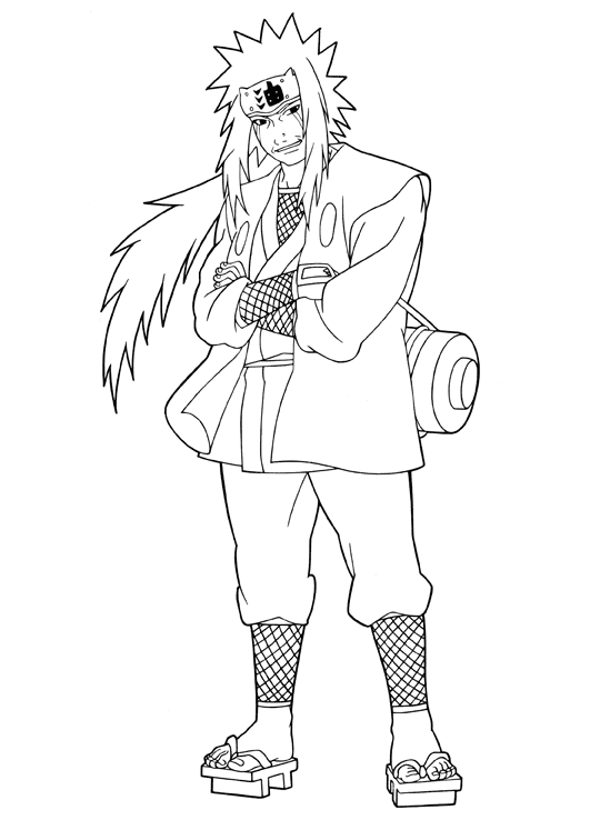 Coloring page: Naruto (Cartoons) #38103 - Free Printable Coloring Pages