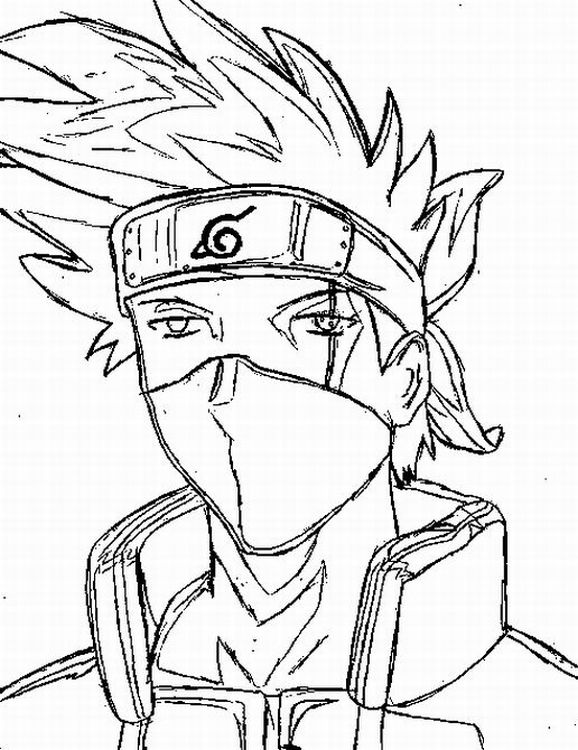 Coloring page: Naruto (Cartoons) #38104 - Free Printable Coloring Pages
