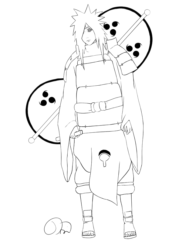 Coloring page: Naruto (Cartoons) #38105 - Free Printable Coloring Pages