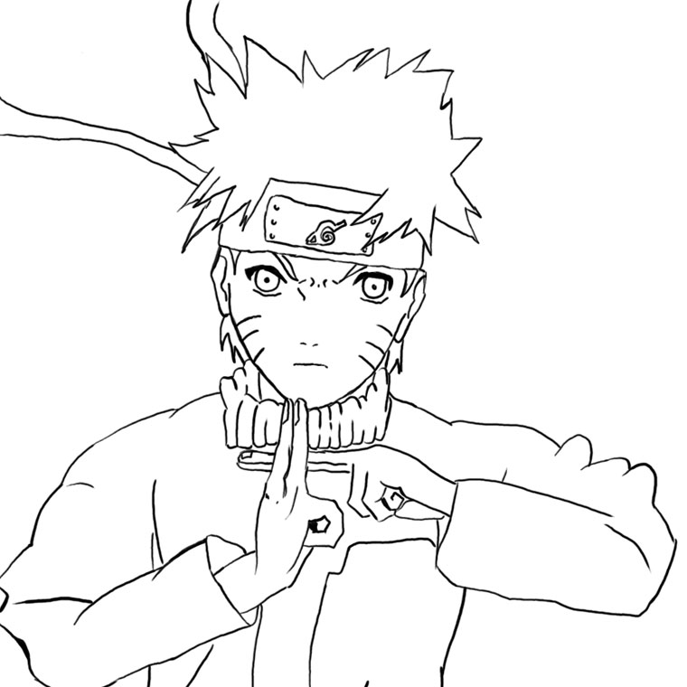 Coloring page: Naruto (Cartoons) #38114 - Free Printable Coloring Pages