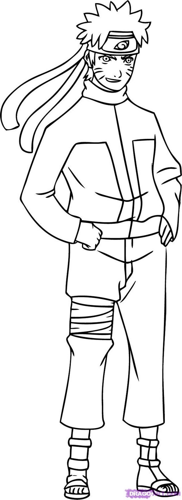 Coloring page: Naruto (Cartoons) #38127 - Free Printable Coloring Pages