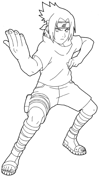 Coloring page: Naruto (Cartoons) #38140 - Free Printable Coloring Pages