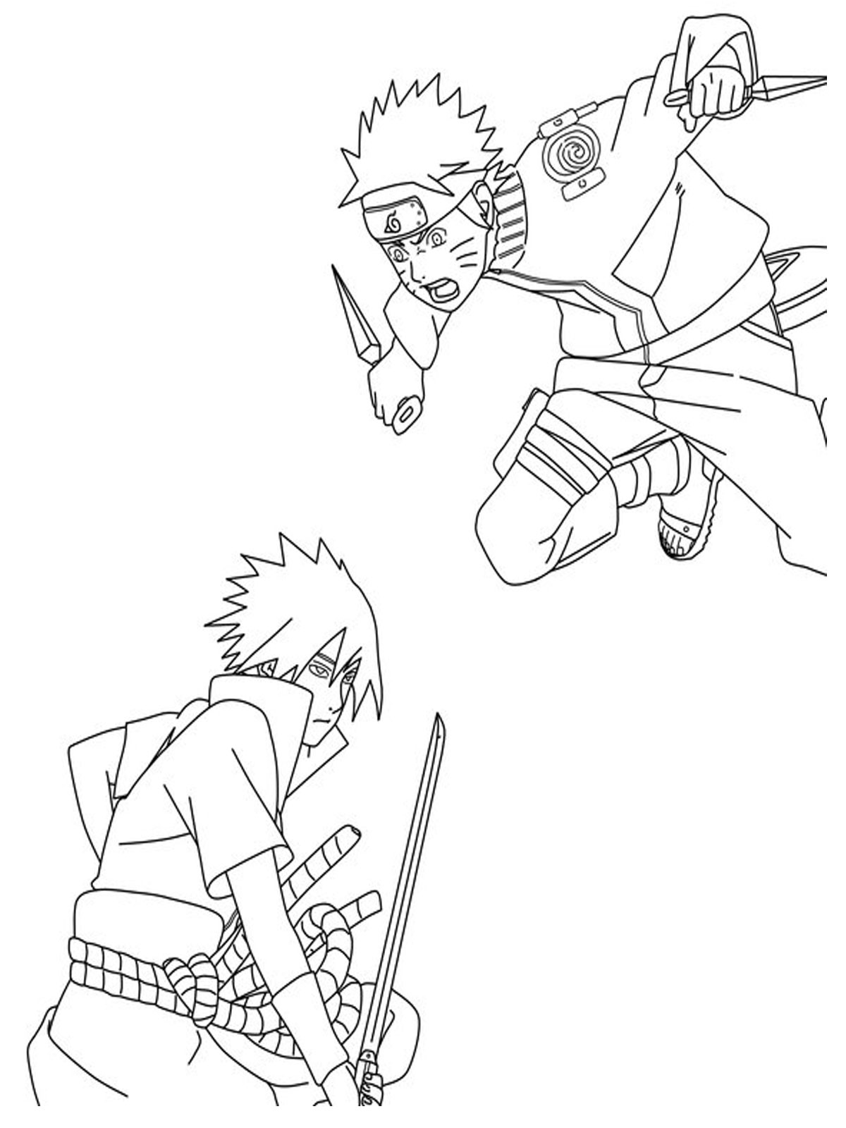 44  Coloring Pages Of Naruto  HD