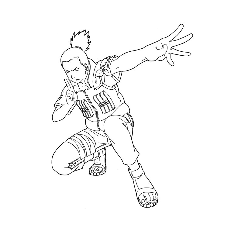 Coloring page: Naruto (Cartoons) #38183 - Free Printable Coloring Pages