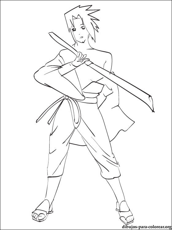 Coloring page: Naruto (Cartoons) #38188 - Free Printable Coloring Pages