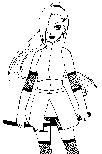 Coloring page: Naruto (Cartoons) #38195 - Free Printable Coloring Pages