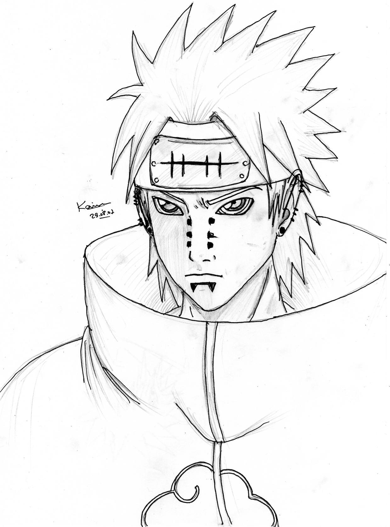 Coloring page: Naruto (Cartoons) #38210 - Free Printable Coloring Pages