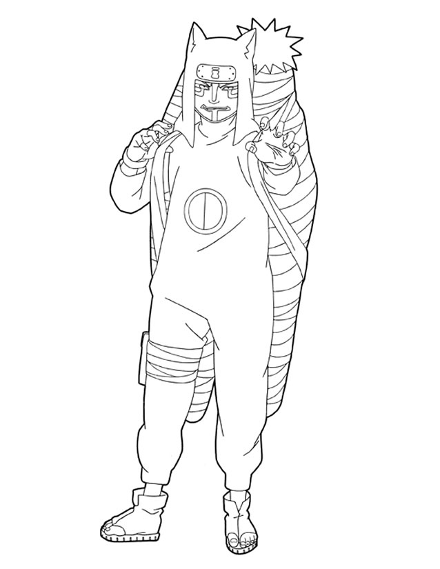 Coloring page: Naruto (Cartoons) #38223 - Free Printable Coloring Pages