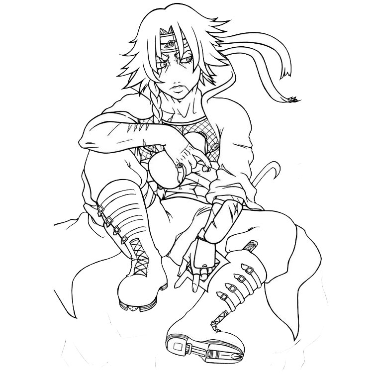 61 Akatsuki Coloring Pages Naruto  Latest