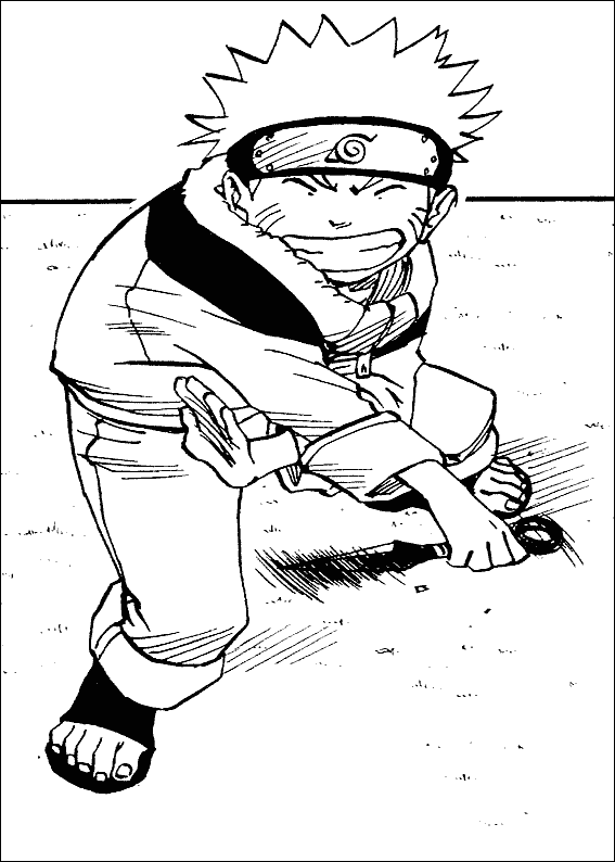 Coloring page: Naruto (Cartoons) #38279 - Free Printable Coloring Pages