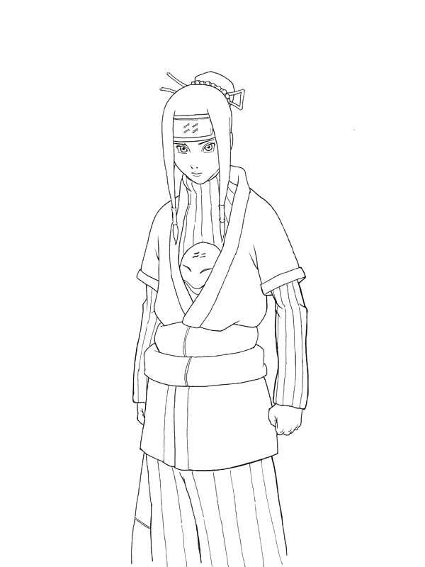 Coloring page: Naruto (Cartoons) #38288 - Free Printable Coloring Pages