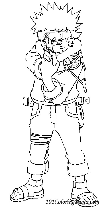 76 Cute Naruto Coloring Pages Best