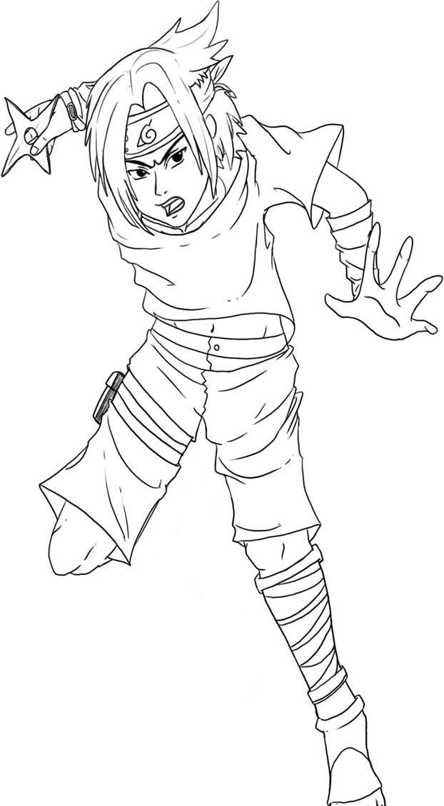 Coloring page: Naruto (Cartoons) #38306 - Free Printable Coloring Pages