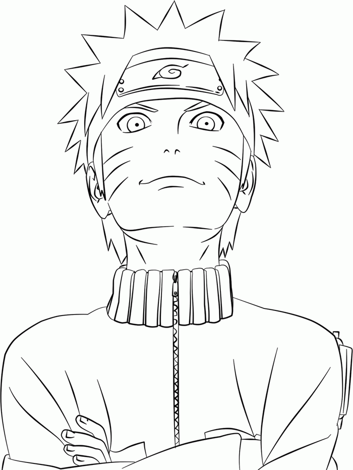 Coloring page: Naruto (Cartoons) #38332 - Free Printable Coloring Pages