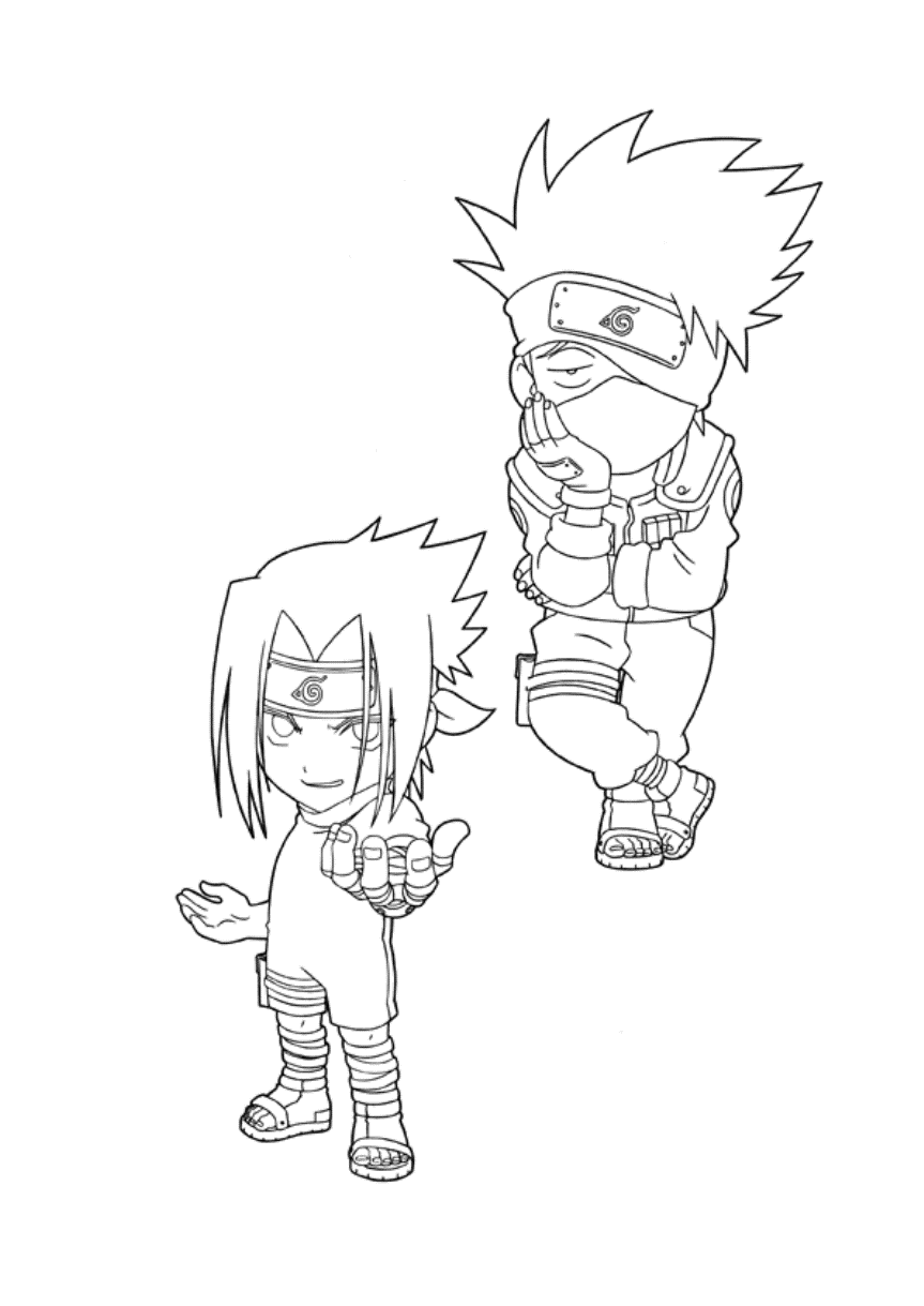 Coloring page: Naruto (Cartoons) #38341 - Free Printable Coloring Pages