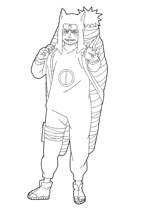 Coloring page: Naruto (Cartoons) #38392 - Free Printable Coloring Pages