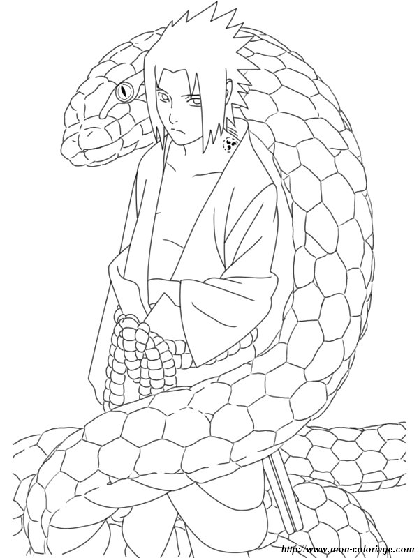 Coloring page: Naruto (Cartoons) #38395 - Free Printable Coloring Pages