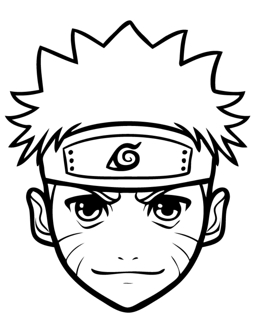 Coloring page: Naruto (Cartoons) #38400 - Free Printable Coloring Pages