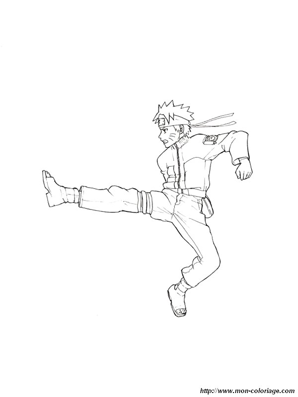   Detailed Naruto Coloring Pages  Latest