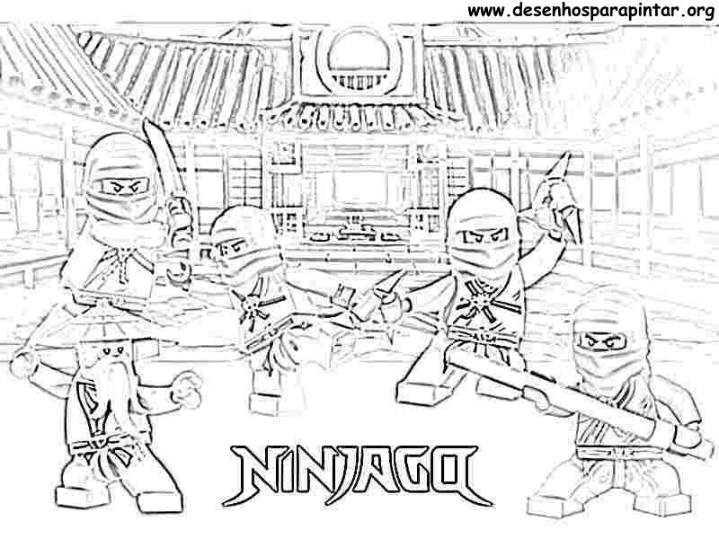 Ninjago (Cartoons) Printable coloring pages