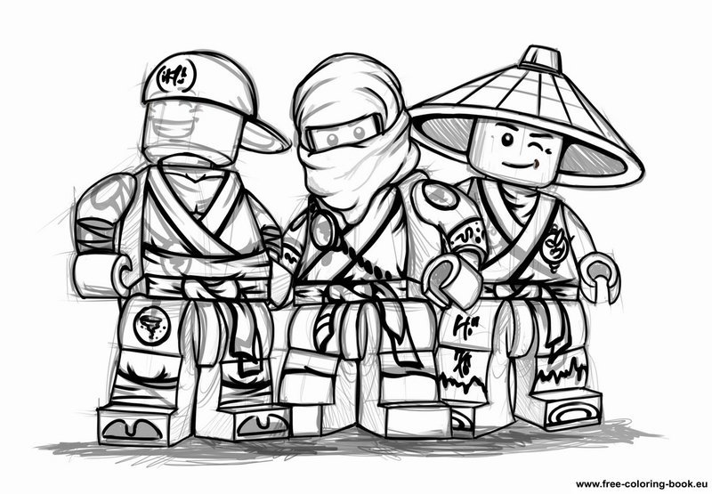 Coloring page: Ninjago (Cartoons) #24091 - Free Printable Coloring Pages