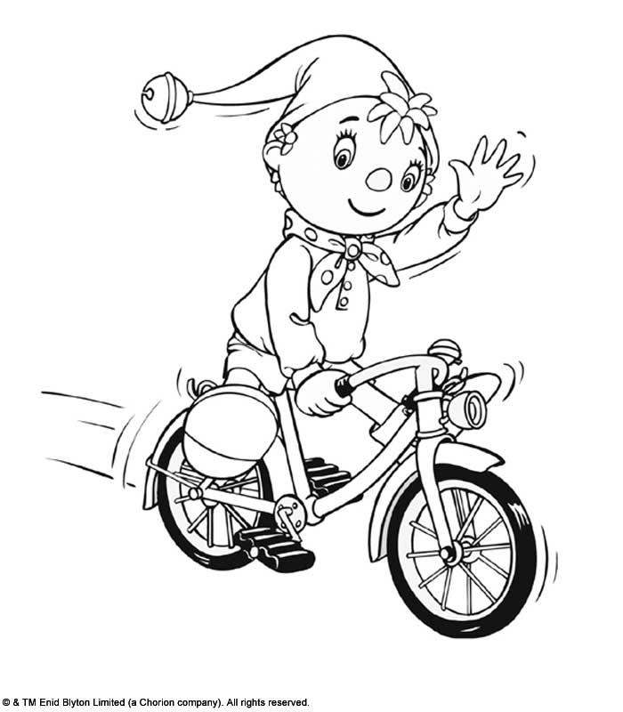 Coloring page: Noddy (Cartoons) #44552 - Free Printable Coloring Pages