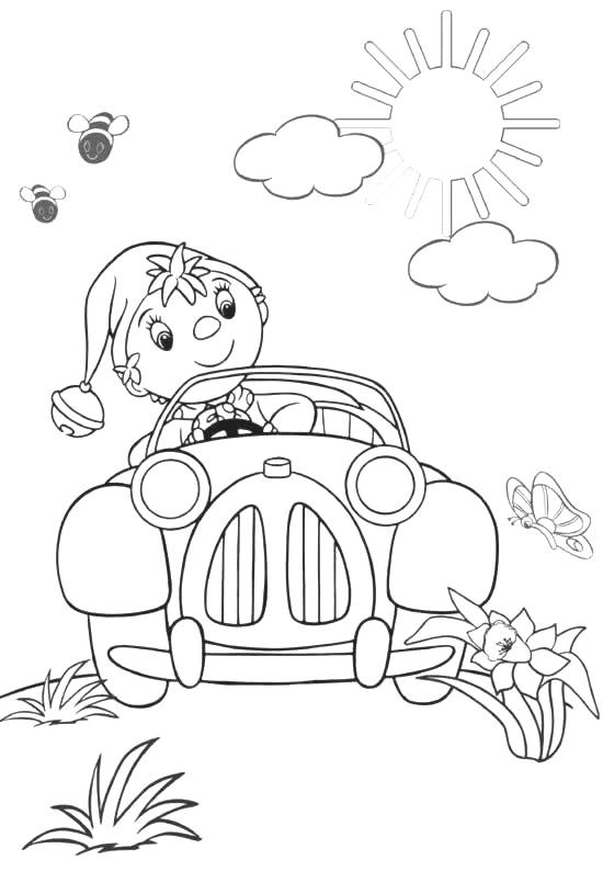 Coloring page: Noddy (Cartoons) #44563 - Free Printable Coloring Pages