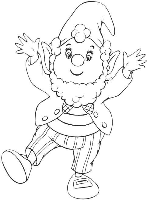 Coloring page: Noddy (Cartoons) #44569 - Free Printable Coloring Pages