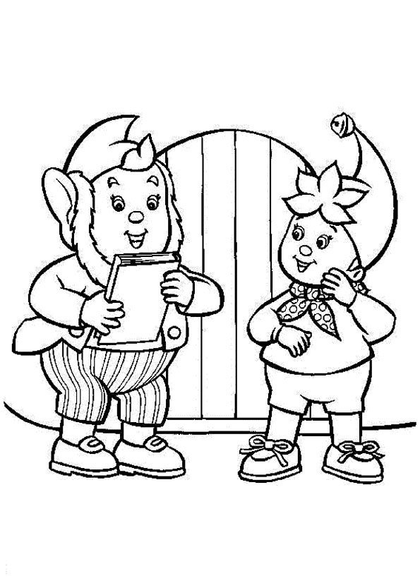 Coloring page: Noddy (Cartoons) #44576 - Free Printable Coloring Pages