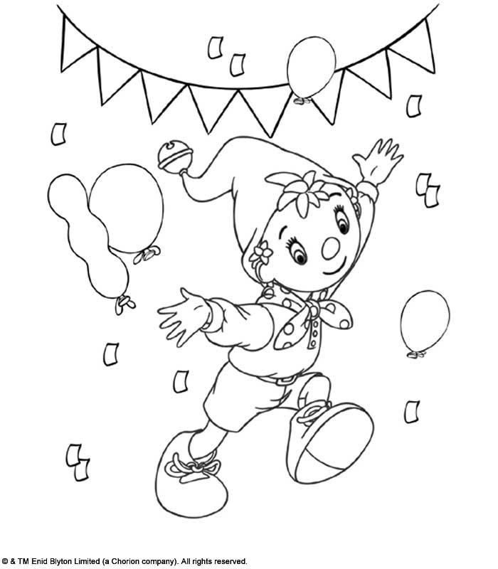 Coloring page: Noddy (Cartoons) #44593 - Free Printable Coloring Pages