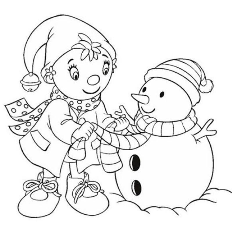 Coloring page: Noddy (Cartoons) #44612 - Free Printable Coloring Pages