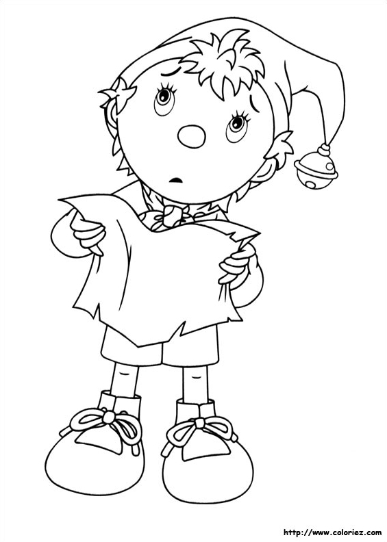 Coloring page: Noddy (Cartoons) #44681 - Free Printable Coloring Pages