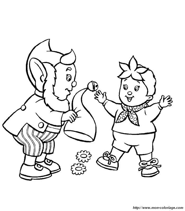 Coloring page: Noddy (Cartoons) #44716 - Free Printable Coloring Pages