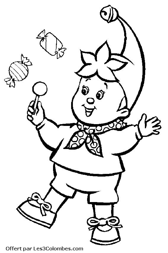 Coloring page: Noddy (Cartoons) #44742 - Free Printable Coloring Pages