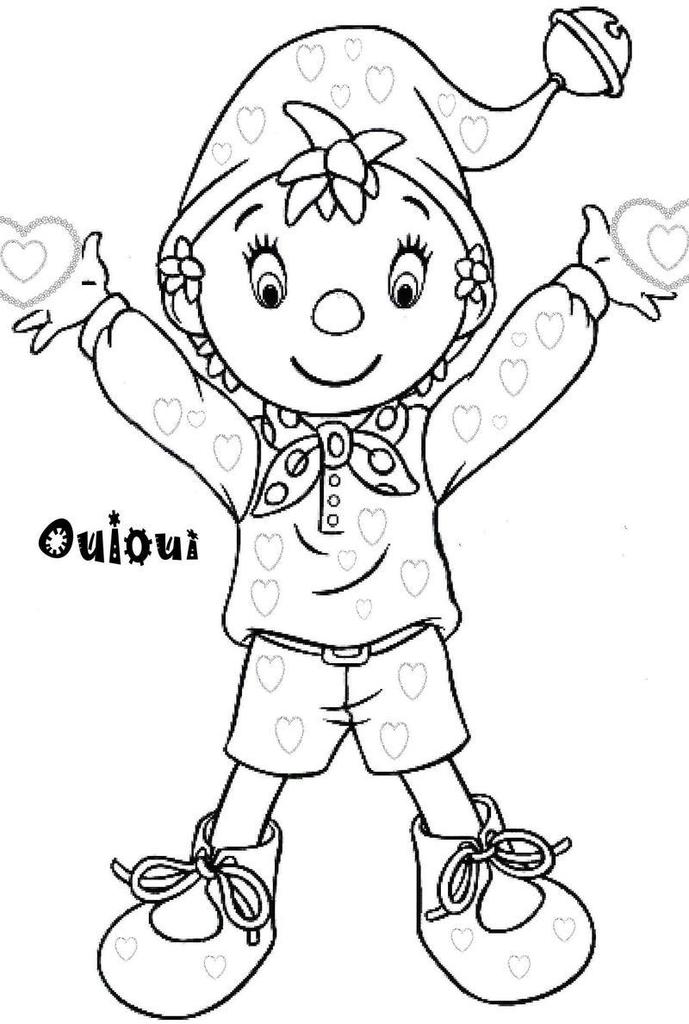 Coloring page: Noddy (Cartoons) #44748 - Free Printable Coloring Pages